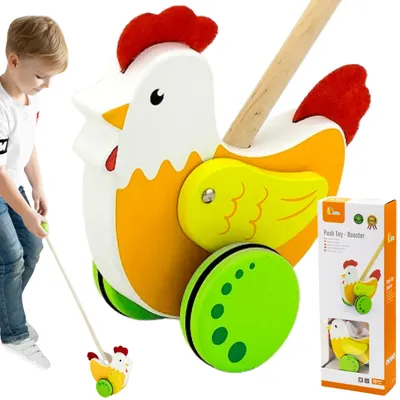 Produktbild von Viga Lernschieber Henne aus Holz