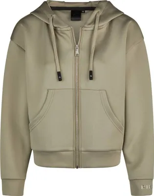 Produktbild von Pikeur Damenhoody, HOODY Jacke, Sweatjacke " ATHLEISURE " Größe - 38 Farbe - light moos