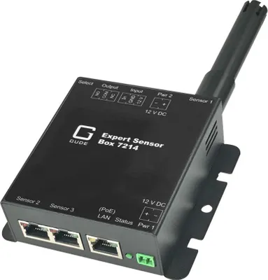 Obrázek produktu pro Güde 7214-12, Vnitřní, Snímač vlhkosti, Volně stojící, -20 - 80 °C, RJ-45, 0 - 100%