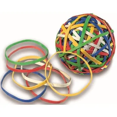 Productafbeelding van Läufer 50960 RONDELLA: Elastiekjes, rubberballen in een zakje - 130 gram