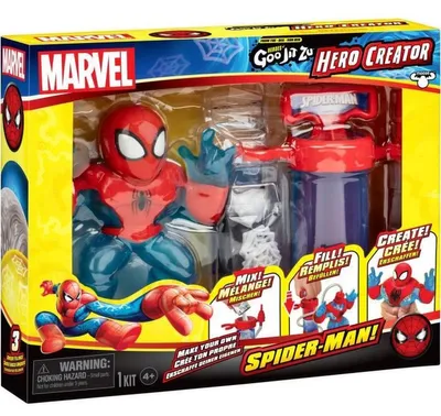Productafbeelding van Figurine - HERoeS OF GOO JIT ZU - MARVEL - Creator Spiderman - 11 cm