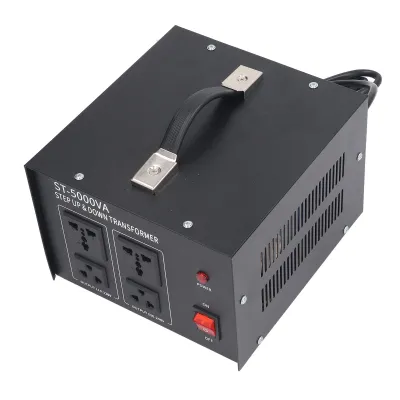 Produktbild von 1013230216312Napäťový transformátor Step Up Buck Converter 5000W nastaviteľný s 20A poistkou pre napájací zdroj EU Plug