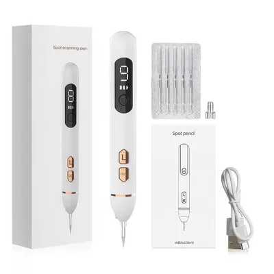 Produktbild von Muttermal Entfernen, Warzen Entfernen Stift mit 9 Stärke Elektrisch Entfernung Stift für Muttermale, Warzen, Altersflecken auf Gesicht, Hand, Körper