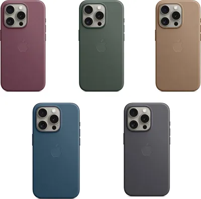 Zdjęcie produktu dla Apple FineWoven Backcover MagSafe dla Apple iPhone 15 Pro - Pacific Blue