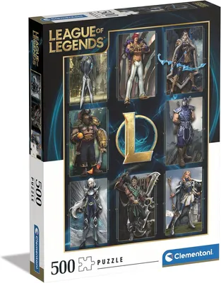 Obrázek produktu pro Clementoni 87873 - Puzzle - 500 dílků League of Legends