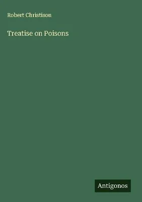 Produktbild von Treatise on Poisons