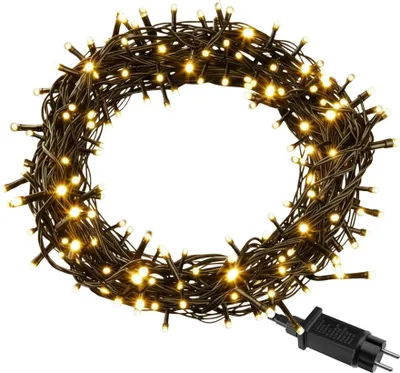 Produktbild von tectake® LED-Lichterkette warmweiß Lichterabstand 10 cm