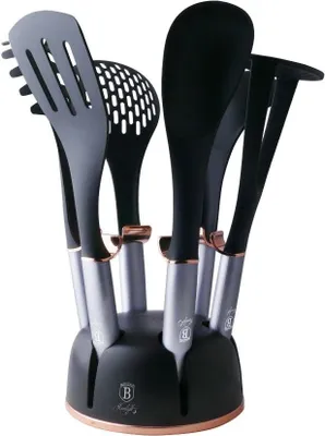 Obrázek produktu pro BERLINGERHAUS Kuchyňské nářadí ve stojanu, sada 7 kusů Moonlight Edition BH-6242
