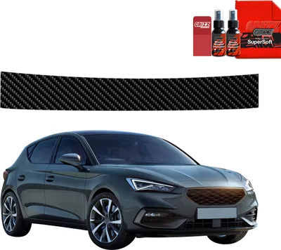 Obrázek produktu pro Ochranná fólie z uhlíku Grizz Protector pro nakládací hranu – Seat Leon (2024–2025)