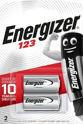 Produktbild von 18 Stück CR123A Energizer Batterie Photo Lithium CR123 A z.b. für Überwachungskamera Arlo