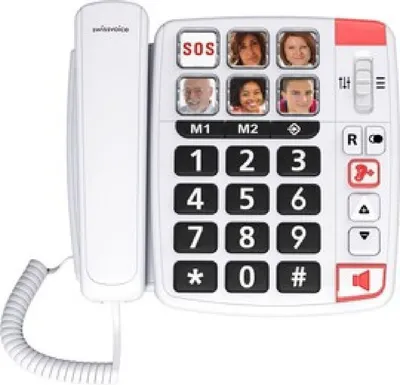 Produktbild von Swissvoice Xtra 1110 - Schnurgebundenes Telefon - Weiß
