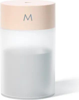 Produktbild von Mini-Luftbefeuchter, 260 ml tragbarer Reise-Luftbefeuchter, betriebsbereiter Luftbefeuchter für Auto, Schreibtisch, Zuhause und Büro, automatische Abschaltung, flüsterleise, 2 Nebelmodi,Pink