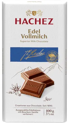 Immagine prodotto di Hachez Noble Latte Intero 100g