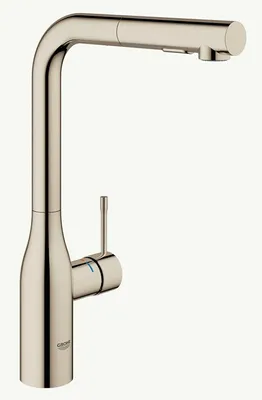 Produktbild von GROHE Einhand-Spültischbatterie ESSENCE herausz. Dual-Spülbrause nickel poliert