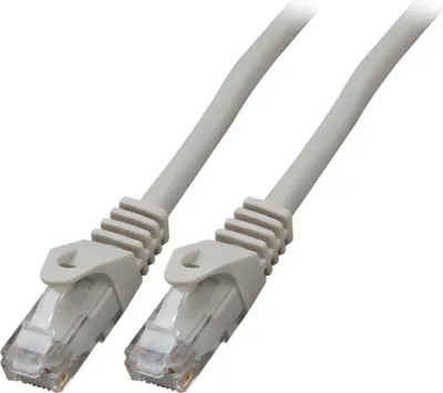 Image de EFB RJ45 Patchkabel U/UTP Cat.5e LSZH grau 7.50m AWG24/7