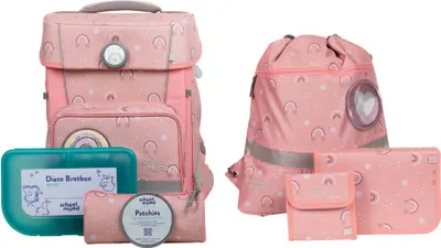 Produktbild von School Mood Schulranzenset Champion Maxx Rainbow Nordic Collection