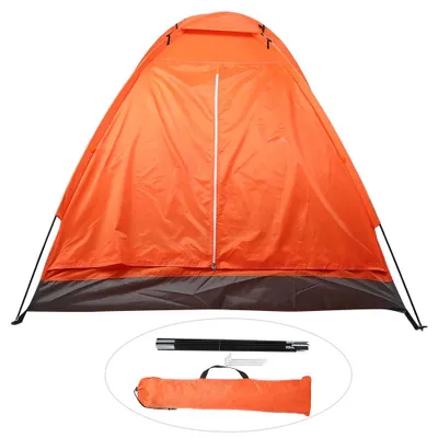 Obrázek produktu pro Jednovrstvý outdoorový stan pro dvě osoby, vhodný na kempování, lezení, rybaření a na pláž