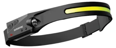Obrázek produktu pro SUPERFIRE HL65, čelovka s USB-C, 430 lumenů