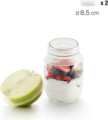 Zdjęcie produktu dla Lekue - Elastyczne pokrywki 8,5 cm (2 szt.)