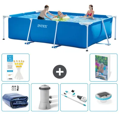 Produktbild von Rechteckiger Frame Pool - 300x200x75 cm - 7-teilig S81