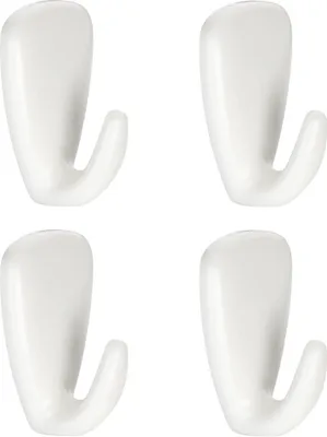 Obrázek produktu pro Tescoma 420836, Vnitřní, Kuchyňský háček, Bílá, Lepicí páska, 20 mm, 30 mm