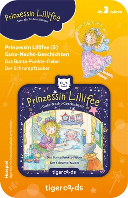Produktbild von Tigercard Prinzessin Lillifee (5): Gute-Nacht-Geschichten Folge