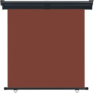 Obrázek produktu pro vidaXL Balkonová boční markýza 165x250 cm hnědá