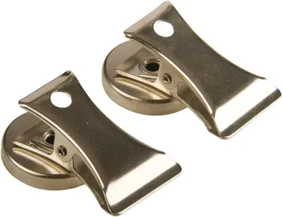 Productafbeelding van Bulldog Clips - Zware Clips - Papieren Organiseren - Magnetische Bevestiging - 2 stuks - Zilver