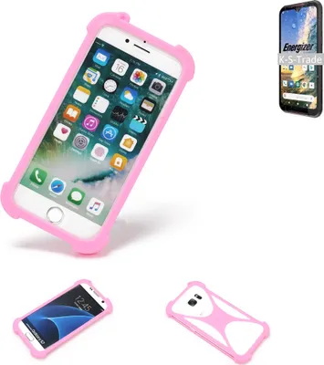 Produktbild von K-S-Trade Handy Hülle kompatibel mit Energizer Hard Case H620S Schutz Hülle Bumper Silikon Schutz Hülle Cover Case Silikoncase Silikonbumper TPU