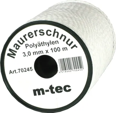 Produktbild von Lot-Maurerschnur 100 m x Ø 3,0 mm Weiss
