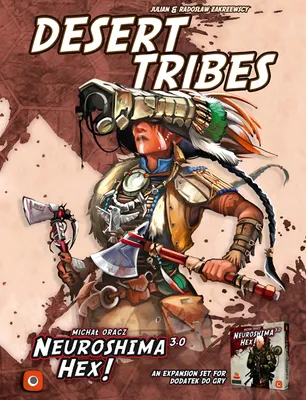 Imagen del producto de Neuroshima Hex 3.0 Desert Tribes – Juego de mesa – Portal Games