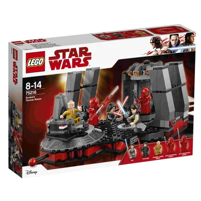 Produktbild von LEGO® Star Wars™ Snokes Thronsaal, 75216