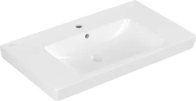 Zdjęcie produktu dla Umywalka szafkowa Villeroy & Boch SUBWAY 2.0 800 x 470 mm, z przelewem, biała