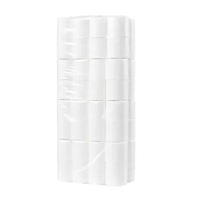 Produktbild von Tissue24 Toilettenpapier Recycling 3-lagig – 64 Rollen à 250 Blatt | Hochweiß, weich &  | Für Gewerbe & Öffentlichkeit