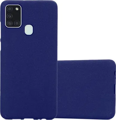 Obrázek produktu pro Cadorabo Protective Case for Samsung Galaxy A21s Blue Pouzdro na mobilní telefon TPU Case Cover Case
