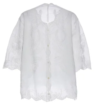 Produktbild von Damen Bluse weiß Größe L