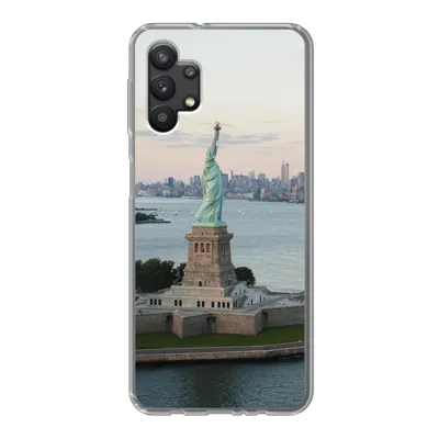 Produktbild von MuchoWow® Handyhülle Schutzhülle Hülle für Samsung Galaxy A32 5G New York - Freiheitsstatue - Amerika Silikon Softcase Handy Hülle - Softcase