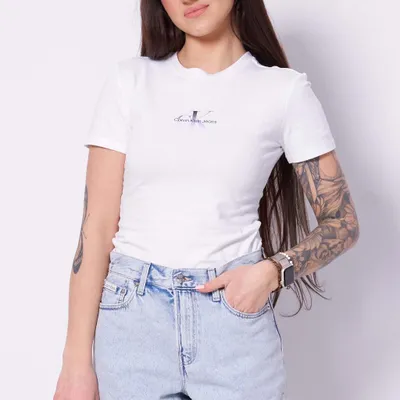 Immagine prodotto di T-shirt  Del Marchio Calvin Klein Jeans Del Modello Lv047f841g Bianco