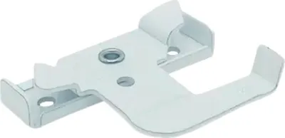 Produktbild von Spannriegel Decke weiß 50 mm für SOLUNA Jalousie nach Maß