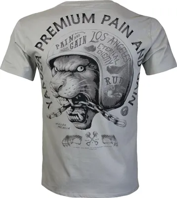 Produktbild von Yakuza Premium Herren T-Shirt 3919 light silver XXL