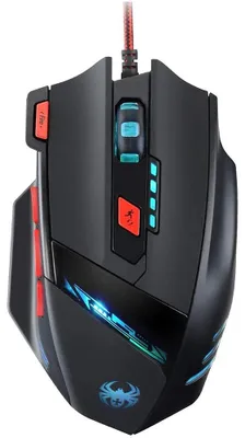 Immagine prodotto di Mouse da gaming cablata, 9200 DPI, 8 tasti, ergonomica