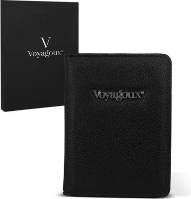 Immagine prodotto di Voyagoux® Custodia per passaporto - Custodia per passaporto - Portapassaporto - Custodia per passaporto - Nero