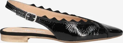 Produktbild von Donna Carolina NOVA CROSS DOLL 55.653.008-003, Peeptoes & Slingpumps in Schwarz für Damen, Größe 37