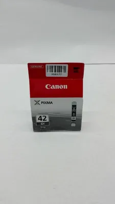 Produktbild von Canon CLI-42GY Tinte Grau, Standardertrag, Grau, Tinte auf Pigmentbasis, 1 Stück(e), 492 Seiten