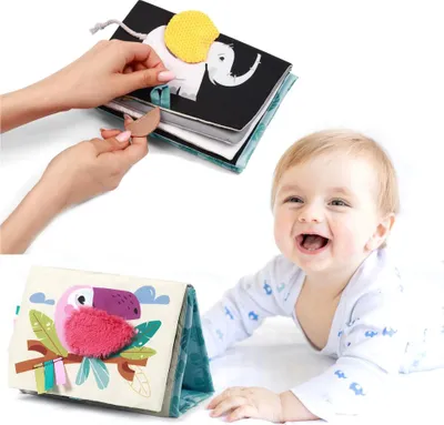Zdjęcie produktu dla Baby Ono Safari Sensorisches Fühlbuch