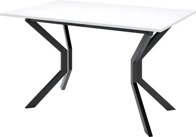 Produktbild von Masseno ESSTISCH ENZO M 125 cm - 165 cm / 80 cm x 77 cm Ausziehbar Rechtecktisch, Esszimmertisch, Küchentisch, Modern Design