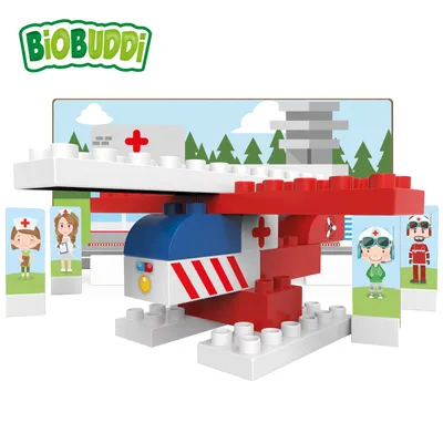 Image de Biobuddi -Kit de construction hélicoptère de sauvetage