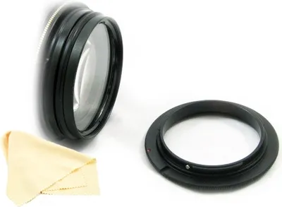 Zdjęcie produktu dla Adapter Pierścień Odwrotnego Mocowania MAKRO do Pentax na 58mm