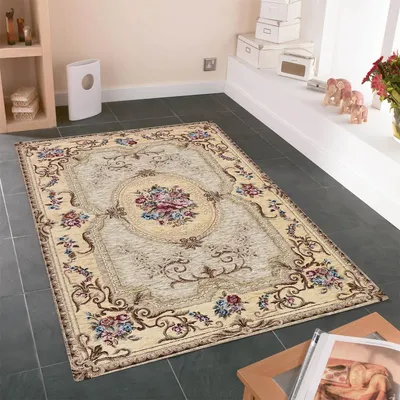 Immagine prodotto di Tappeto Velour antiscivolo AUBUSSON 200X280 cm TURTLEDOVE | GalleriaFarah1970