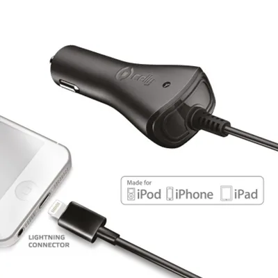 Image de Celly CCIP5 Mobile Device Charger Black Car